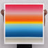Western Sunset in 28 Horizontal Stripes
