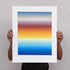 120 Horizontal Stripes in Slightly Different Colors