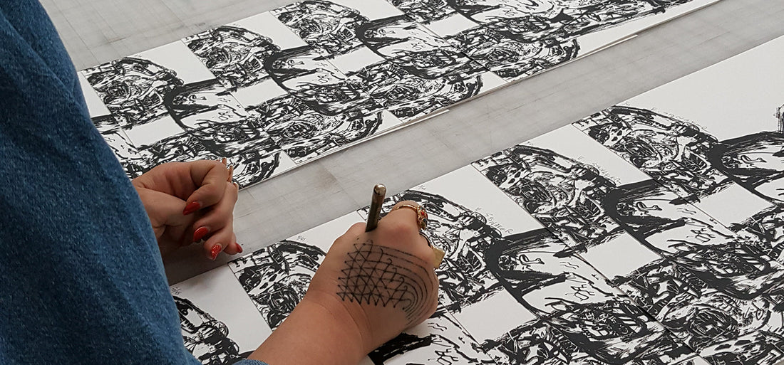 Elena Stonaker x Serio Press to help support Standing Rock