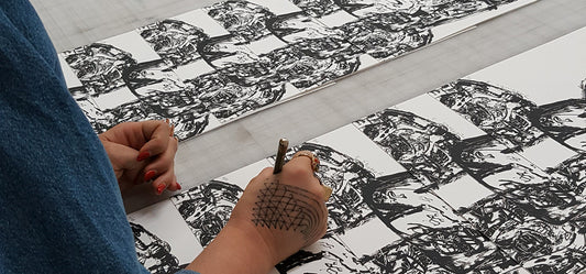 Elena Stonaker x Serio Press to help support Standing Rock