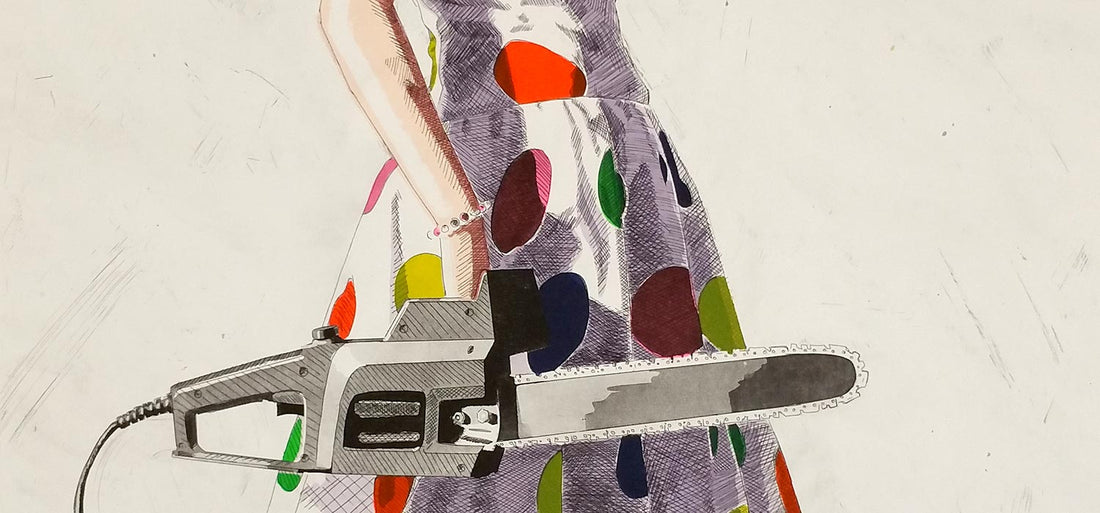 Kelly Reemtsen Mixed Media Etching/Serigraph Prints