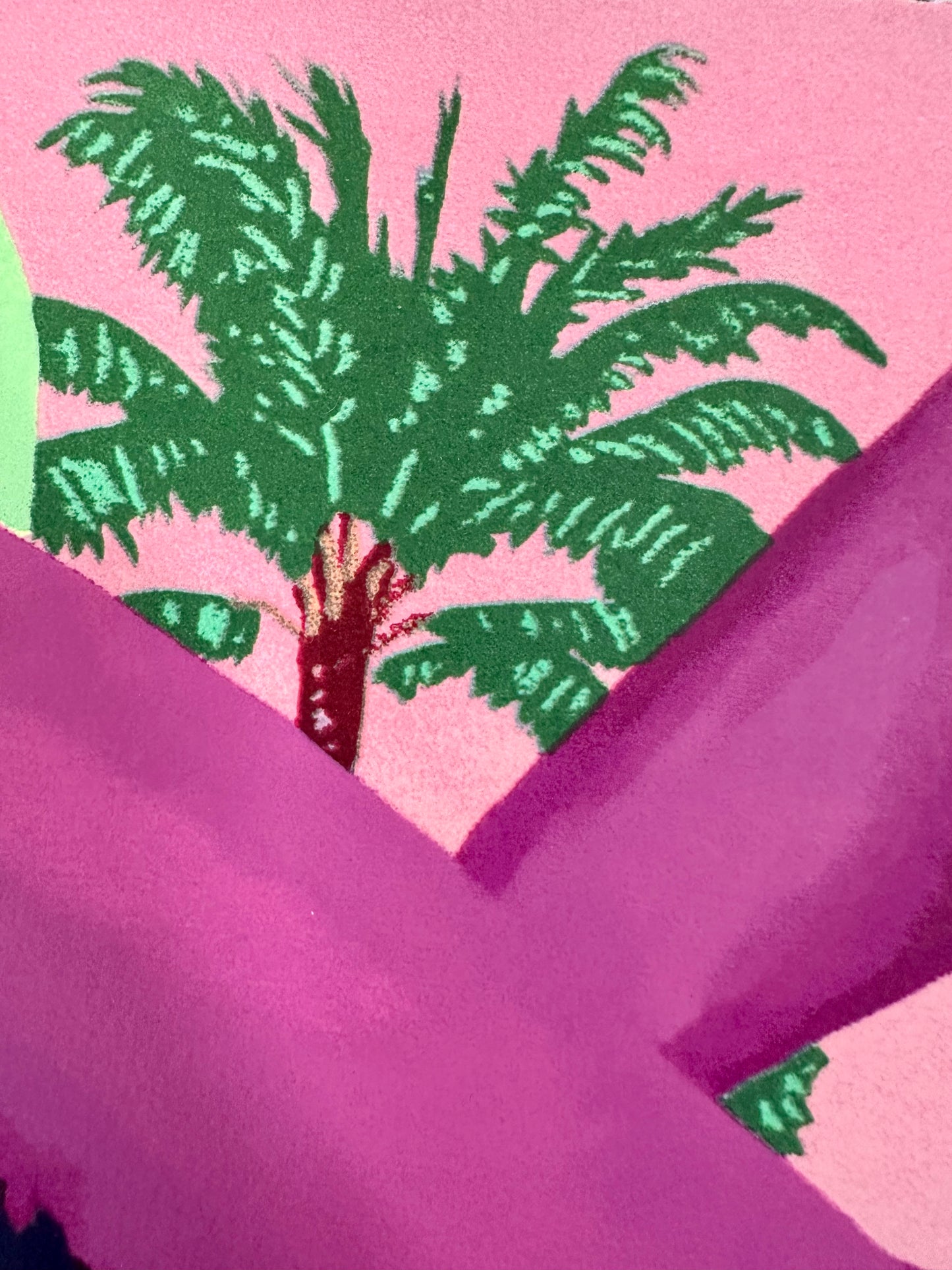 Pink Composition with Cherry Pie