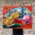 Red Composition with Violin