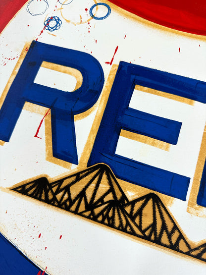 Rebel - Hand-painted Multiples