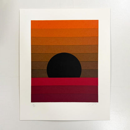 Tony Clough Dark Sunset