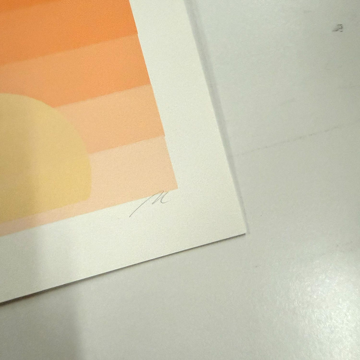 Tony Clough Orange Sunset