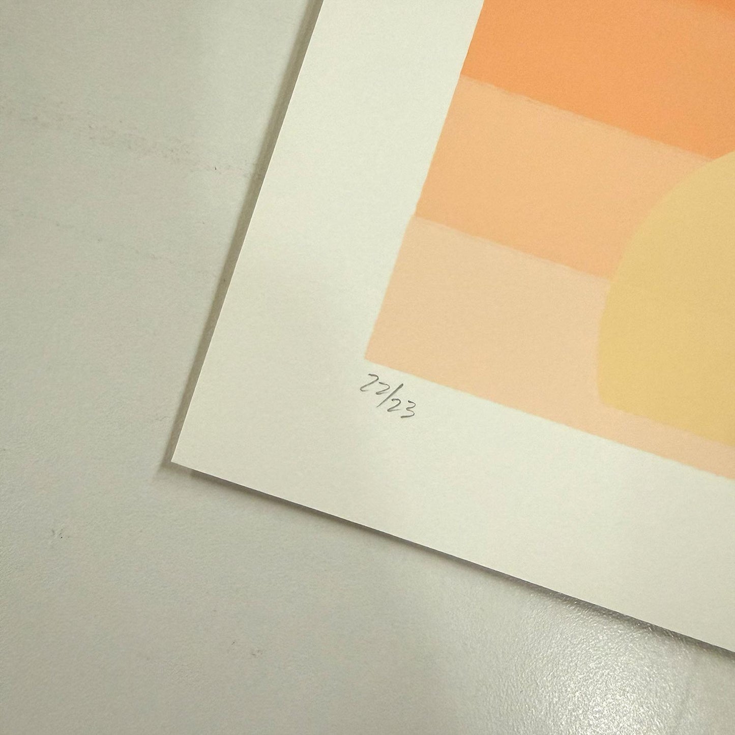 Tony Clough Orange Sunset