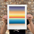 Southern Sunset in 49 Horizontal Stripes of Slightly Different Colors