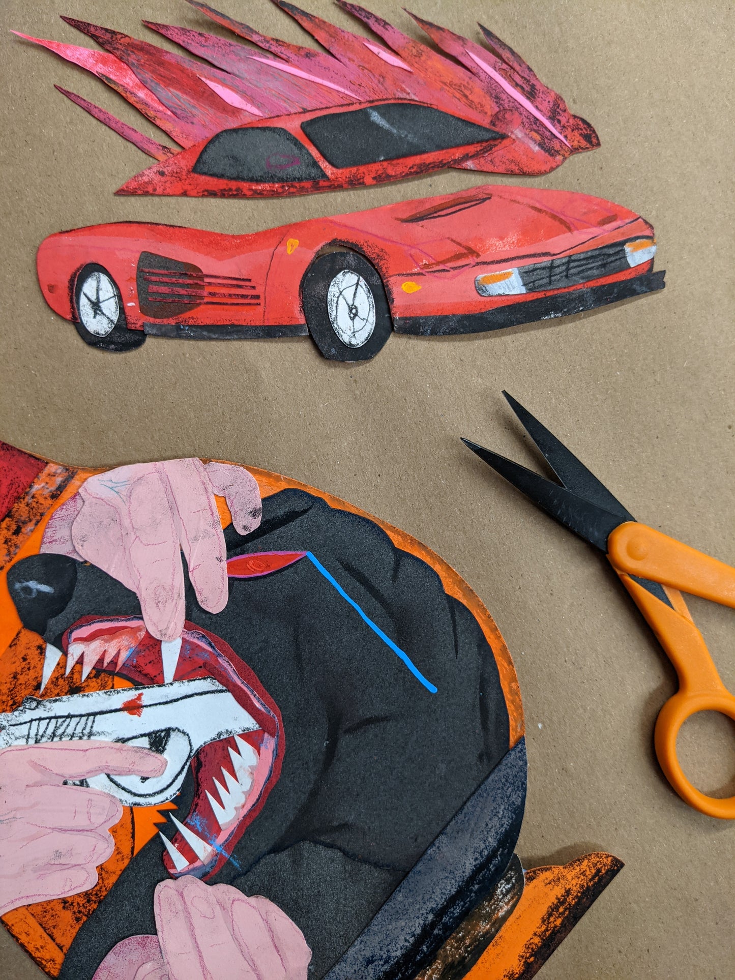 Outrun Hand-Painted Multiples