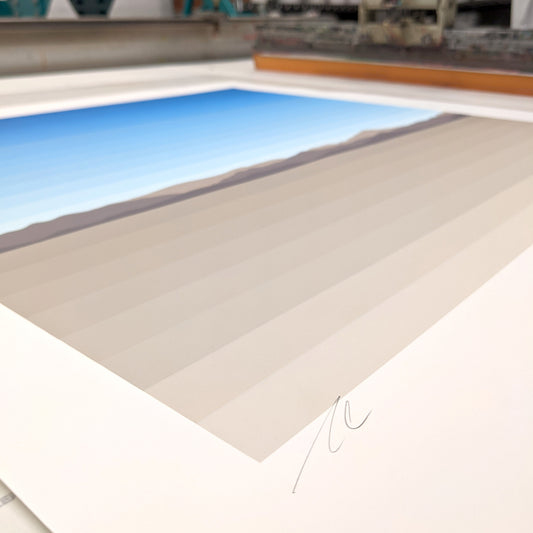 Mojave Desert in 26 Horizontal Colors